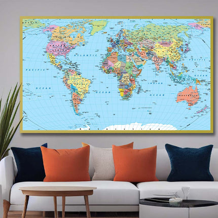 Tableau WORLD ATLAS – Carte du Monde