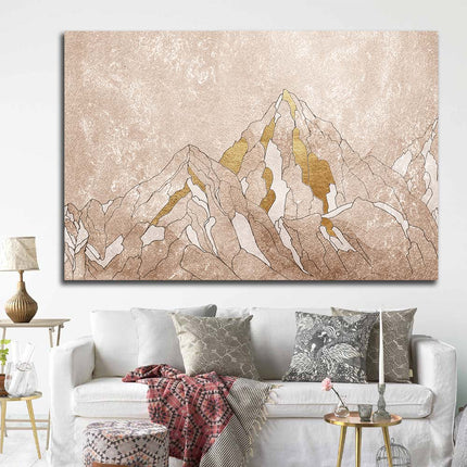 Tableau GOLD PEAK – Évasion Naturelle