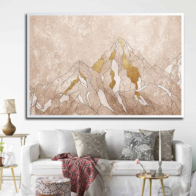 Tableau GOLD PEAK – Évasion Naturelle