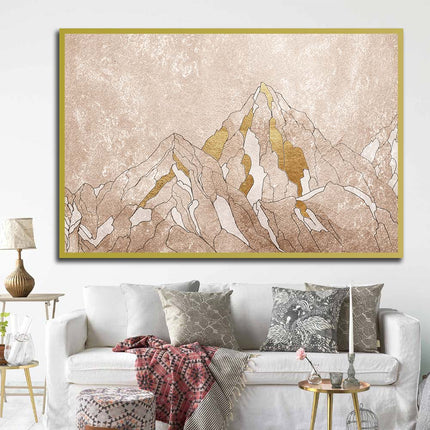 Tableau GOLD PEAK – Évasion Naturelle
