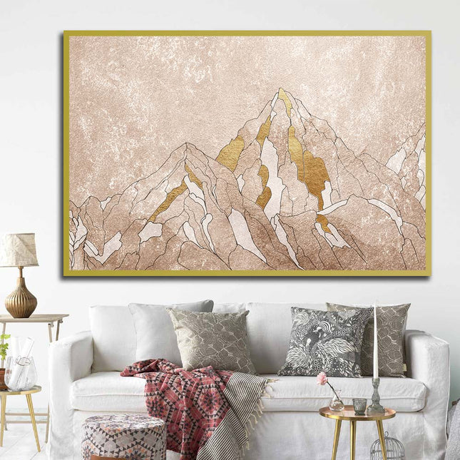 Tableau GOLD PEAK – Évasion Naturelle