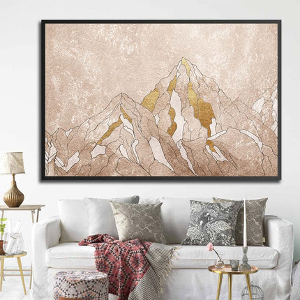 Tableau GOLD PEAK – Évasion Naturelle