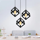 Suspension CUBIC – Style Industriel