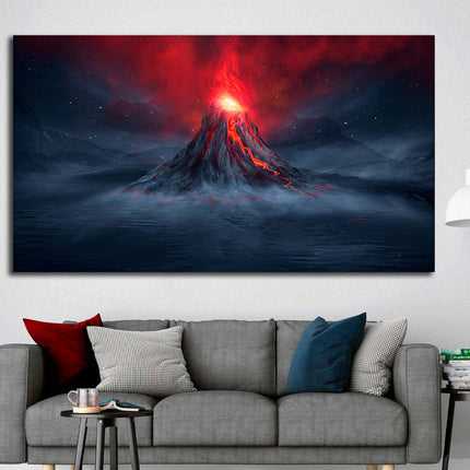 Tableau VOLCANIC FURY – Évasion Naturelle