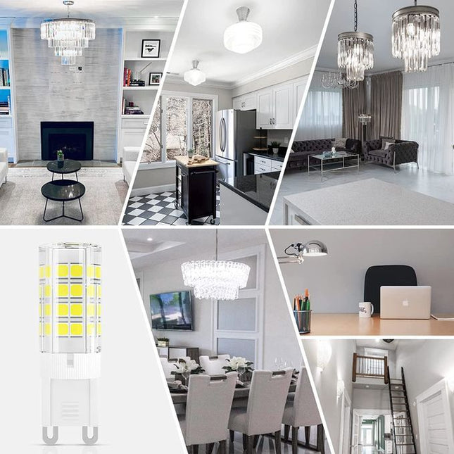 LOT 6 Ampoules G9 5W – Éclairage LED