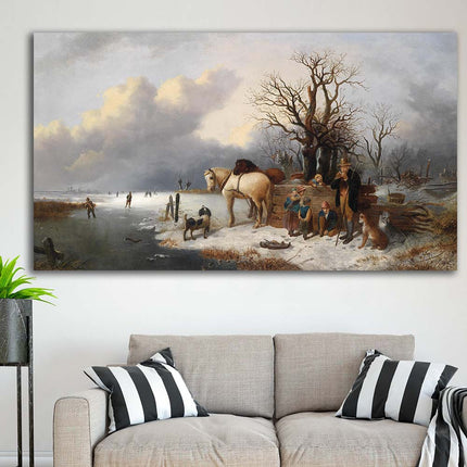 Tableau FROSTED REST – Voyage Artistique