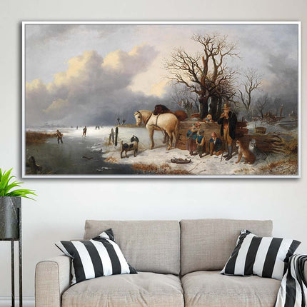 Tableau FROSTED REST – Voyage Artistique