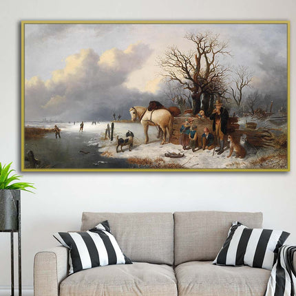 Tableau FROSTED REST – Voyage Artistique