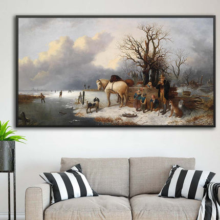 Tableau FROSTED REST – Voyage Artistique