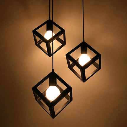 Suspension CUBIC – Style Industriel