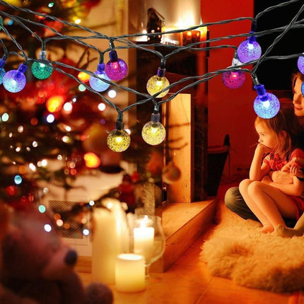 Guirlande MULTICOLORE 5M – 10 Ampoules Étanche