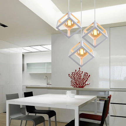 Suspension CUBIC – Style Industriel