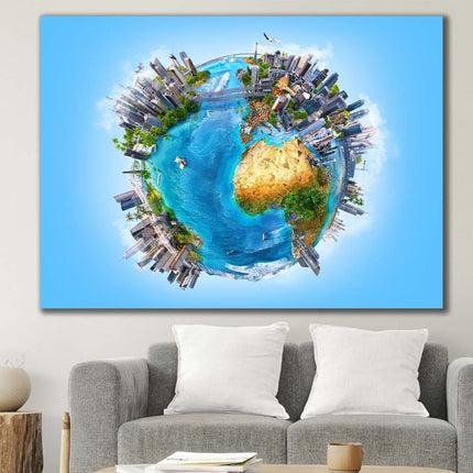 Tableau MODERN ATLAS – Carte du Monde