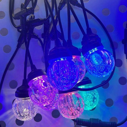 Guirlande MULTICOLORE 5M – 10 Ampoules Étanche