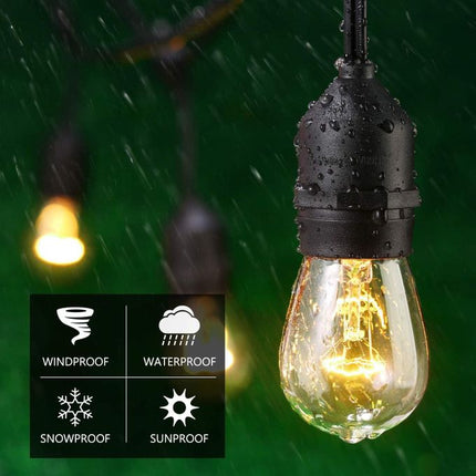 Guirlande LED 5M – 10 Ampoules Étanche