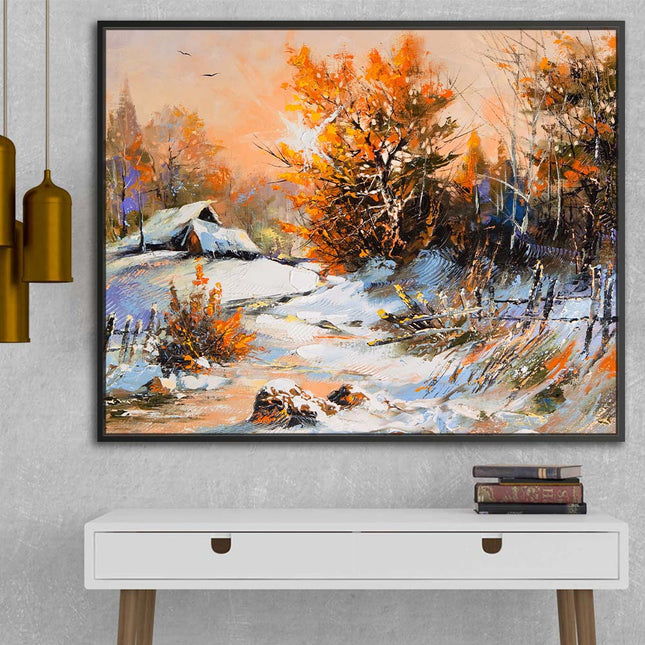 Tableau PERFECT WINTER – Voyage Artistique