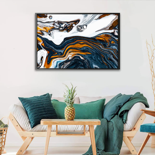 Tableau FLOWS AND SPLASHES – Art Abstrait