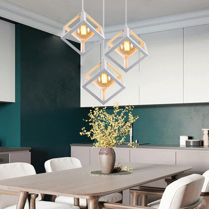 Suspension CUBIC – Style Industriel