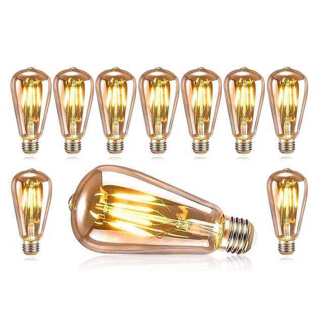 Lot 10 Ampoules ST64 4W – Éclairage LED