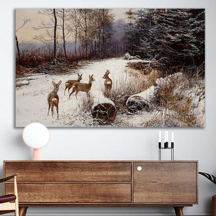 Tableau WINTER GRACE – Voyage Artistique