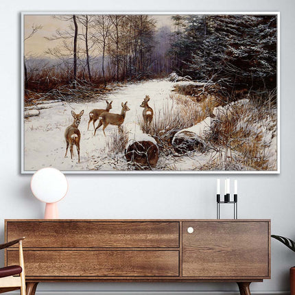 Tableau WINTER GRACE – Voyage Artistique