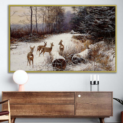 Tableau WINTER GRACE – Voyage Artistique