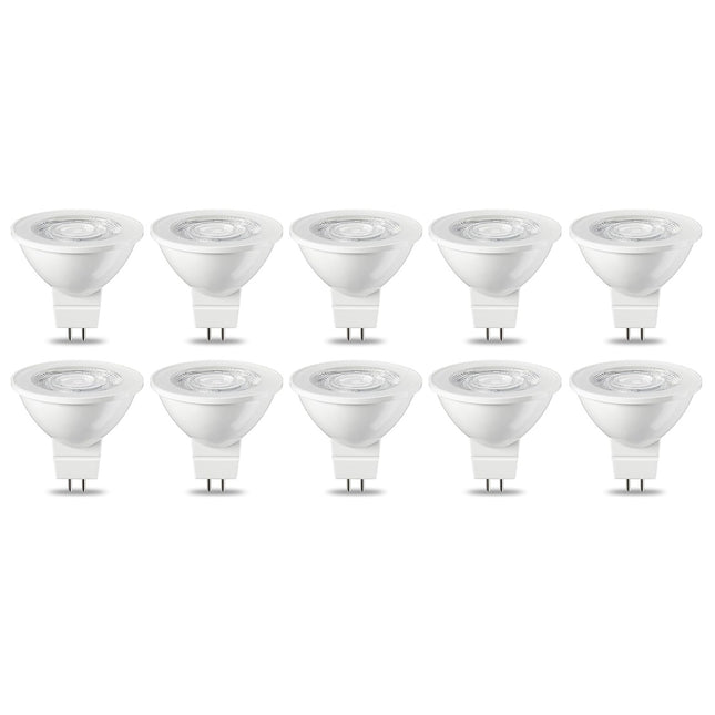 LOT 10 Ampoules GU5.3 / MR16 7W – Éclairage LED