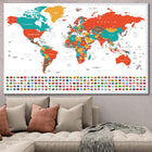 Tableau GLOBAL HERITAGE – Carte du Monde