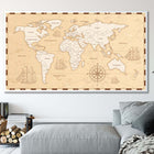 Tableau LEGACY ATLAS – Carte du Monde