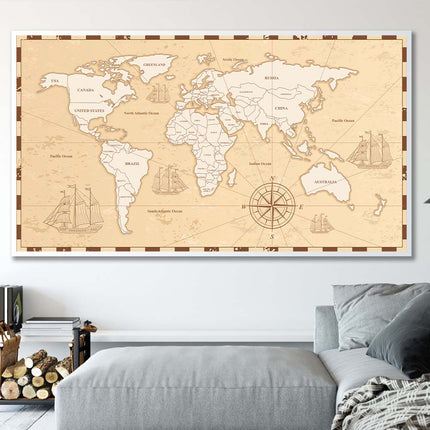 Tableau LEGACY ATLAS – Carte du Monde