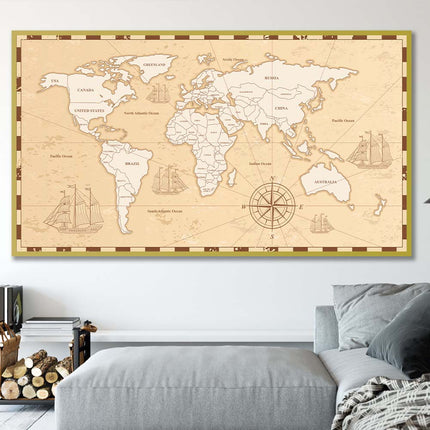 Tableau LEGACY ATLAS – Carte du Monde