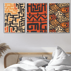 Tableau TRIBAL LINES – Voyage Artistique