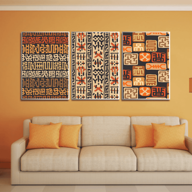 Tableau SAFARI STRIPES – Voyage Artistique