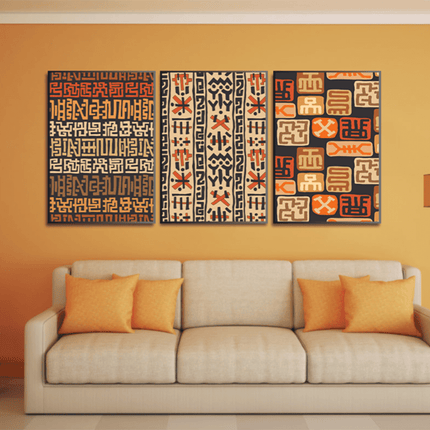 Tableau SAFARI STRIPES – Voyage Artistique