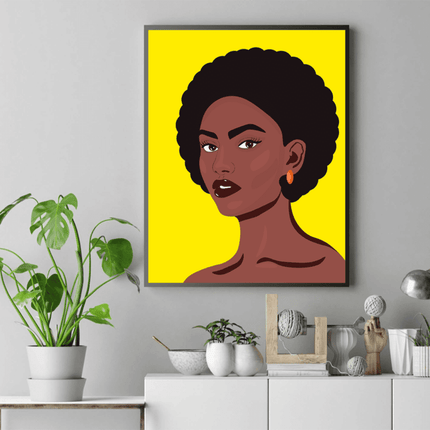 Tableau ÉCLAT NOIR – Voyage Artistique