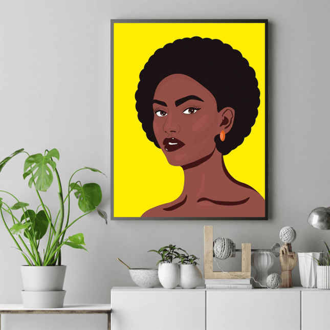 Tableau ÉCLAT NOIR – Voyage Artistique