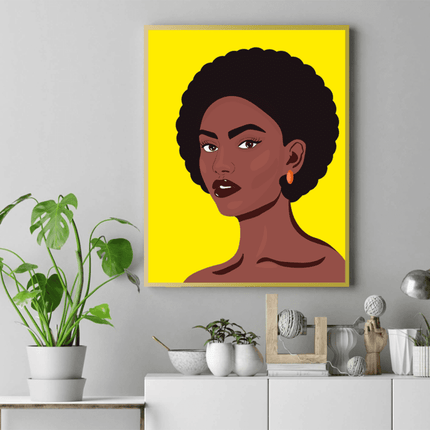 Tableau ÉCLAT NOIR – Voyage Artistique