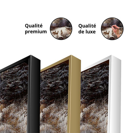 Tableau WINTER GRACE – Voyage Artistique