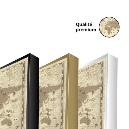 Tableau PRIMAL ATLAS – Carte du Monde