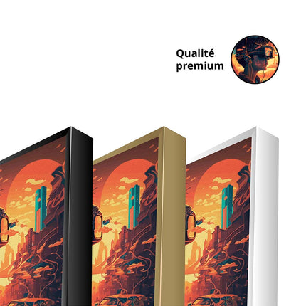 Tableau VIRTUAL VIBES – Art Numérique