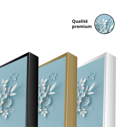 Tableau WHITE FLOWER – Art Floral