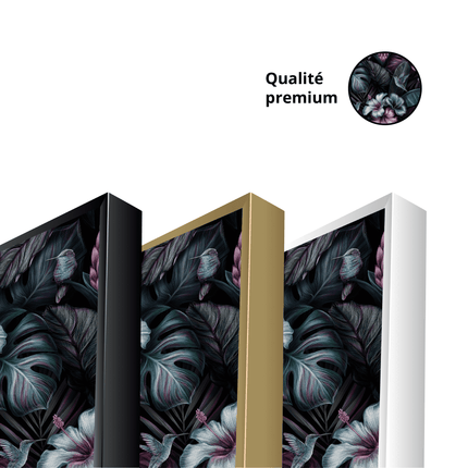 Tableau DARK VINTAGE – Art Floral