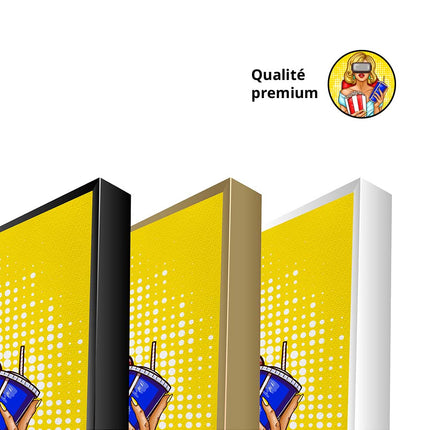 Tableau BLONDE DIVA – Pop Art