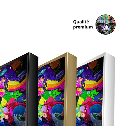 Tableau POP FÉLINE – Pop Art