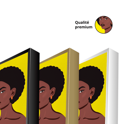 Tableau ÉCLAT NOIR – Voyage Artistique