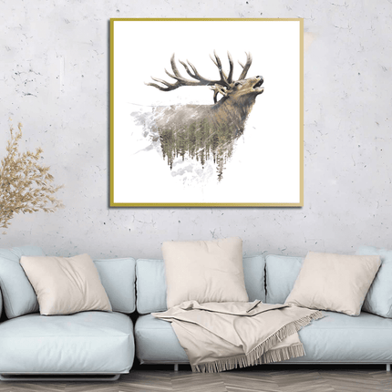 Tableau WOODLAND DEAR – Évasion Naturelle