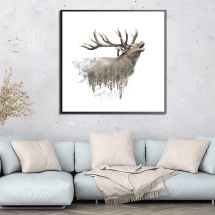 Tableau WOODLAND DEAR – Évasion Naturelle