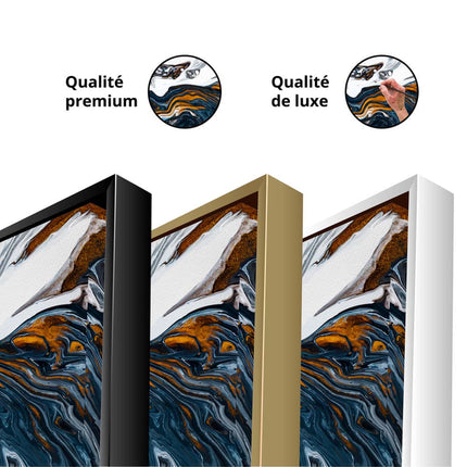 Tableau FLOWS AND SPLASHES – Art Abstrait