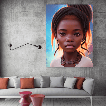 Tableau INNOCENT STARE – Voyage Artistique