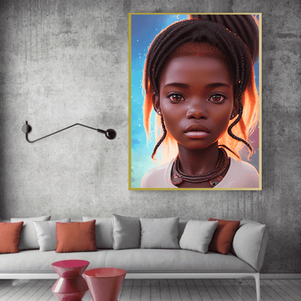 Tableau INNOCENT STARE – Voyage Artistique